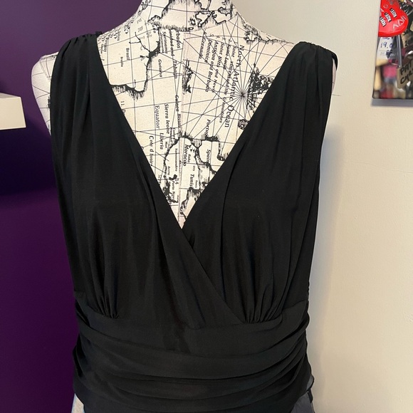 SL Fashions Plus Size Sleeveless Party Dress - Picture 2 of 9